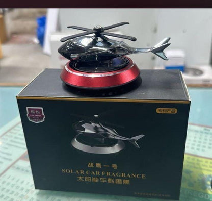 Helicopter Solar Energy Car Air Perfumes and Freshener(WITH PERFUME)