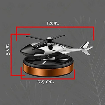 Helicopter Solar Energy Car Air Perfumes and Freshener(WITH PERFUME)